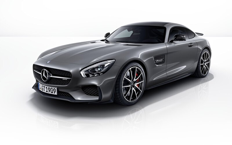 Gray Mercedes-amg Gt