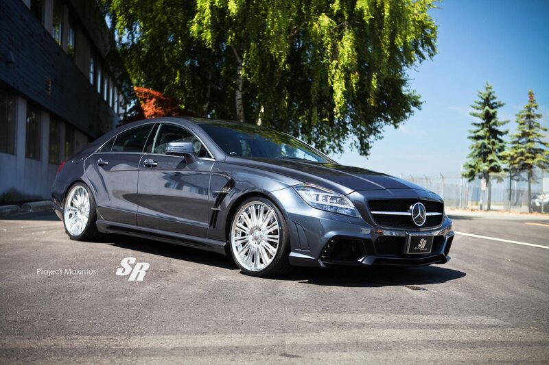 Gray Mercedes-Benz CLS63 AMG