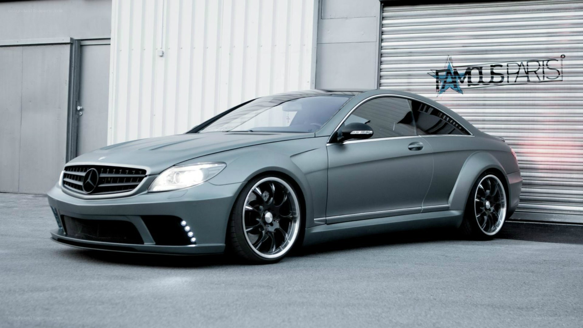 gray mercedes-benz coupe