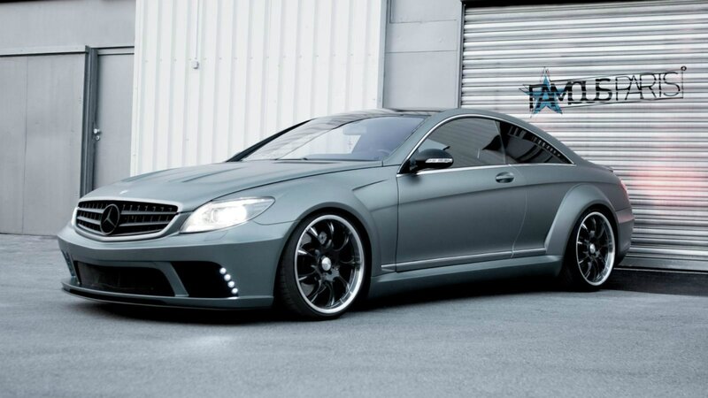 Gray Mercedes-Benz Coupe — Dramatic, Photograph, Car