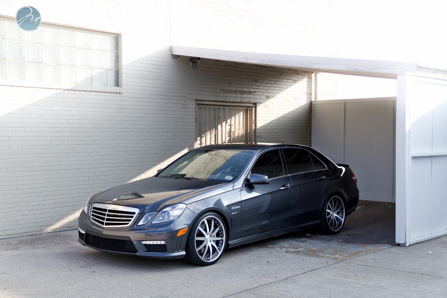 gray mercedes-benz e63 amg