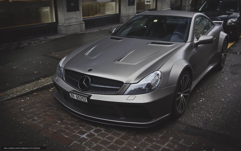gray mercedes-benz sports car