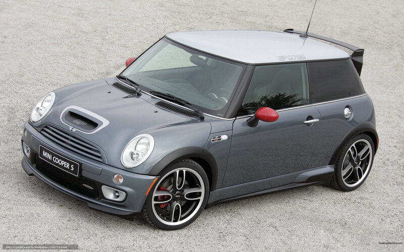 Gray Mini Cooper S car