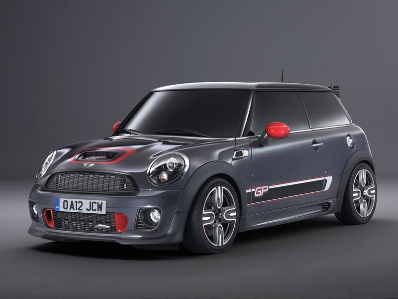 Gray MINI GP car