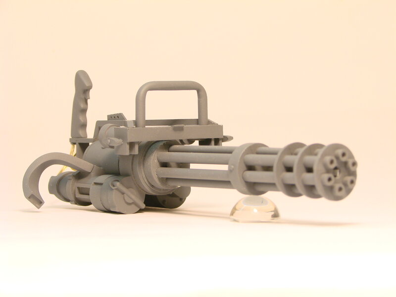 Gray Minigun Model