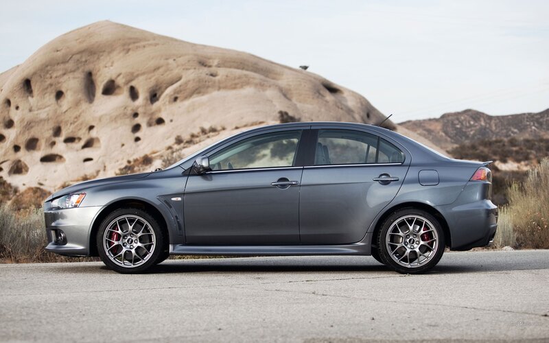 Gray Mitsubishi Lancer — Dramatic, Afternoon, Photograph