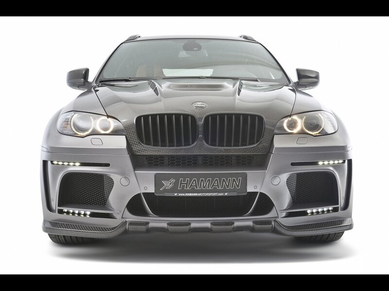 Gray Modified BMW X6