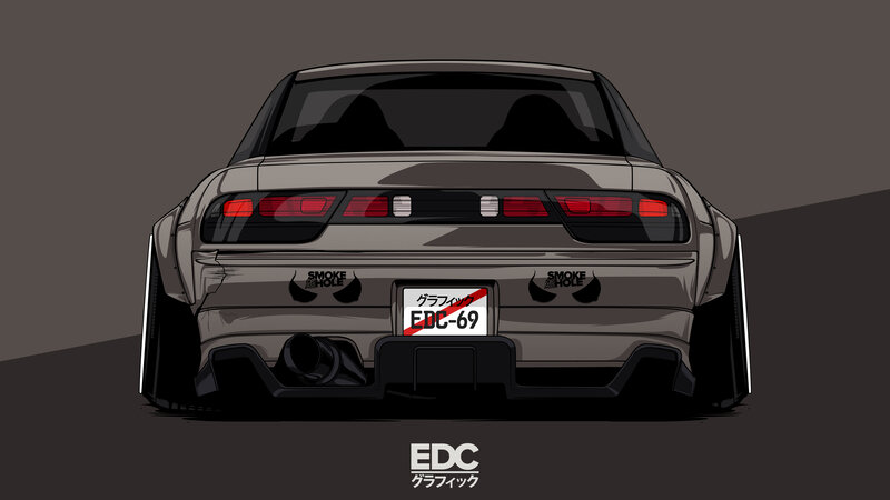 Gray Modified Car — Dramatic