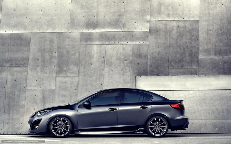 Gray Modified Sedan — Dramatic, Photograph