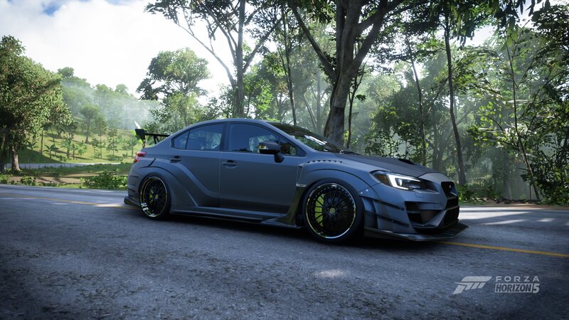 Gray Modified Sedan — Serene
