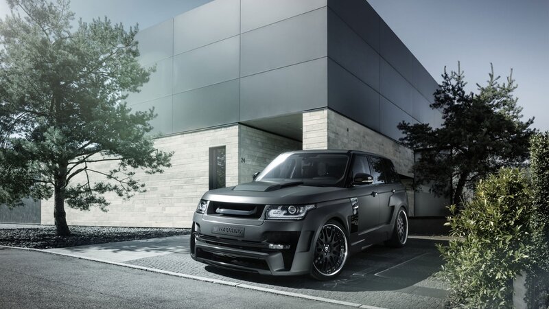 Gray Modified SUV — Dramatic, Afternoon