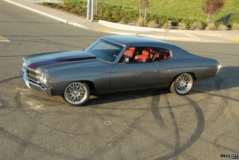 Gray Muscle Car — Calm, Afternoon