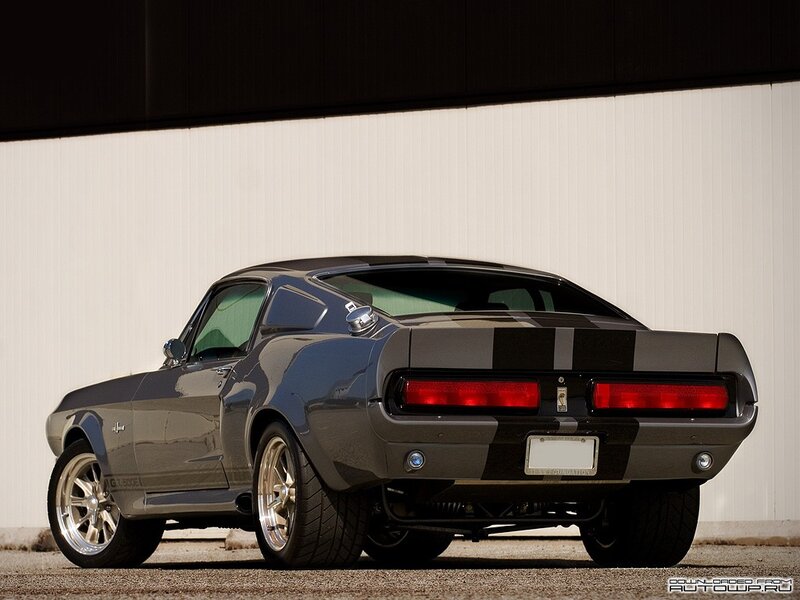 Gray Muscle Car — Dramatic, Afternoon, Photograph, Wall