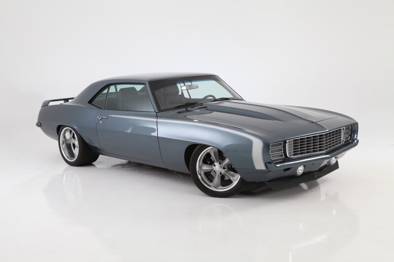 Gray Muscle Car — Neutral, Photograph