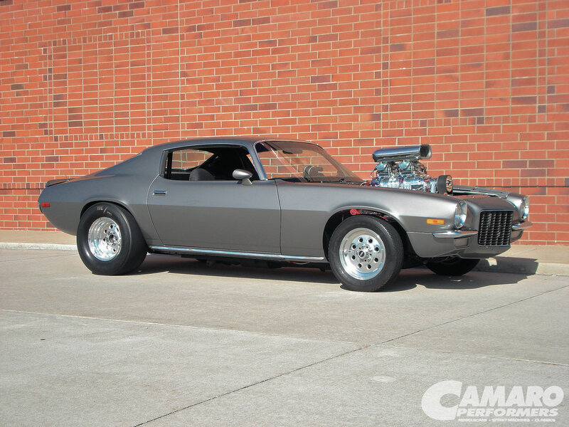 Gray Muscle Car — Static