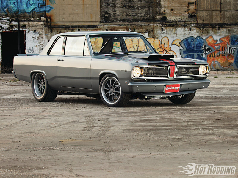 Gray Muscle Car — Urban