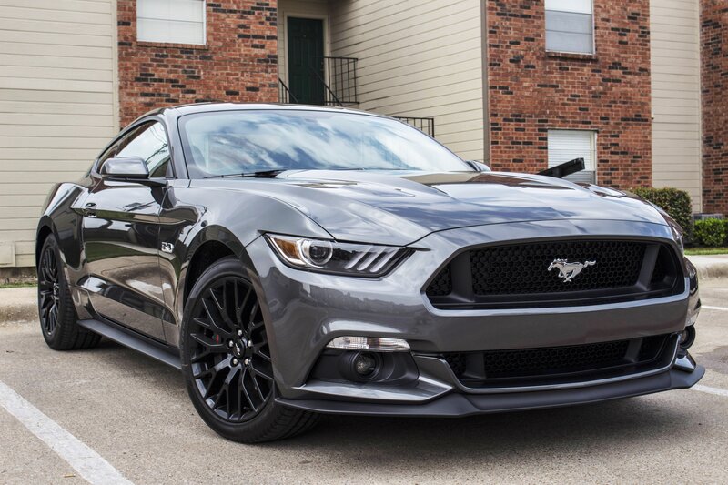 Gray Mustang Car — Calm