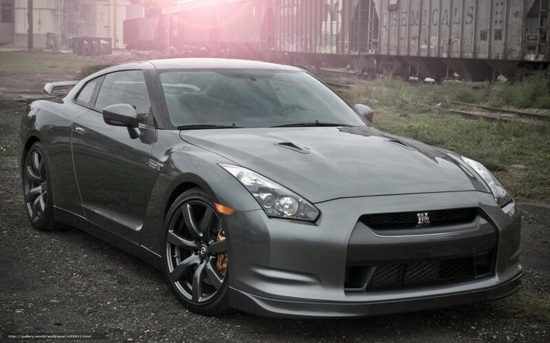 Gray Nissan Gt-r — Dramatic
