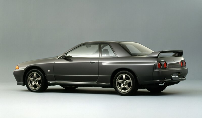 Gray Nissan Skyline GT-R