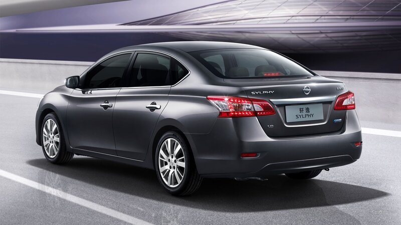 Gray Nissan Sylphy Sedan — Modern