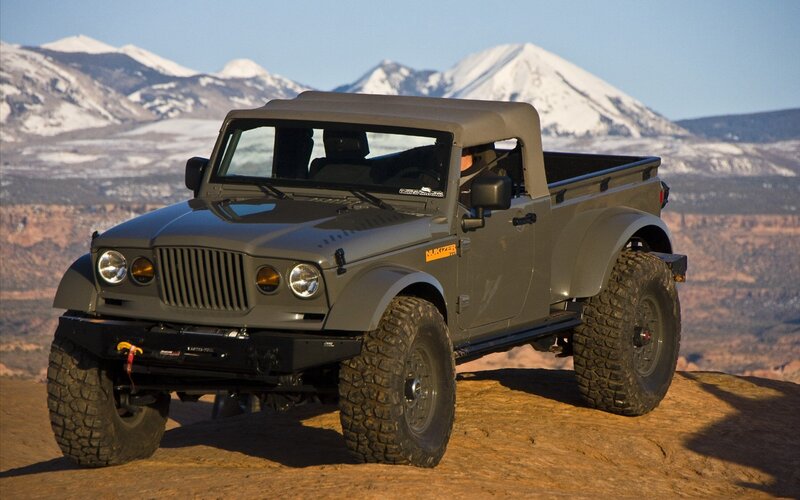 Gray Off-road Truck