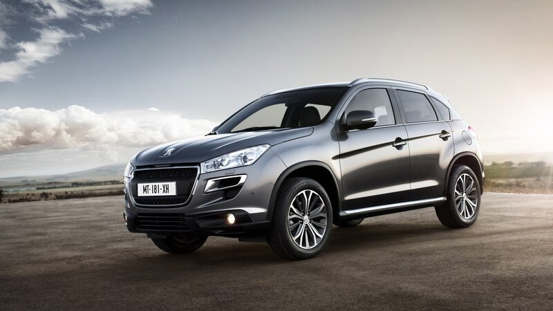 Gray Peugeot Suv