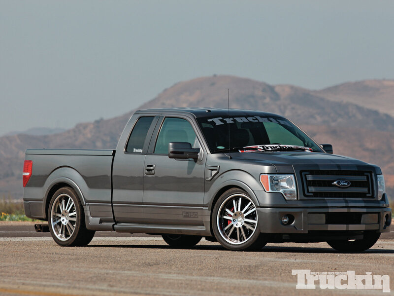 Gray Pickup Truck — Dramatic