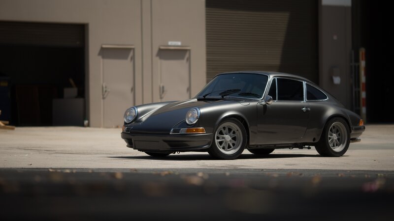 Gray Porsche 911 Car