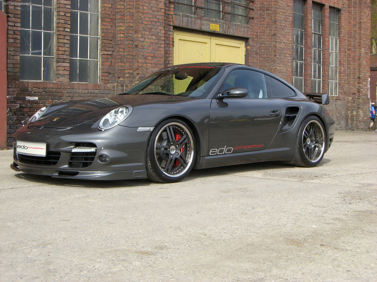 gray porsche 911 with edo competition