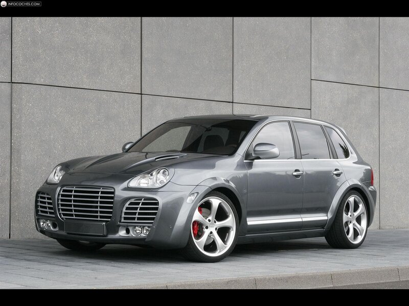 gray porsche cayenne suv
