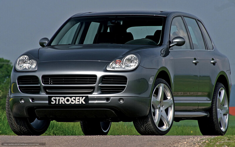 gray porsche cayenne suv