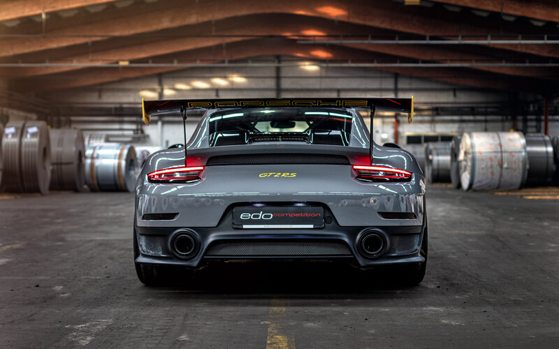 Gray Porsche Gt2 Rs