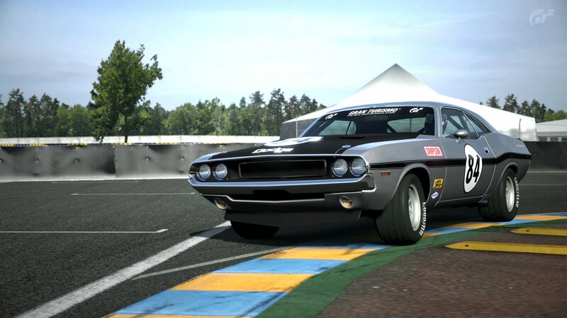 Gray Race Car on Track — Calm
