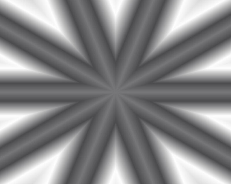 Gray Radial Pattern