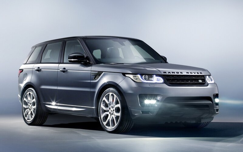 Gray Range Rover Sport