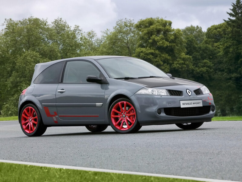 Gray Renault Sport car