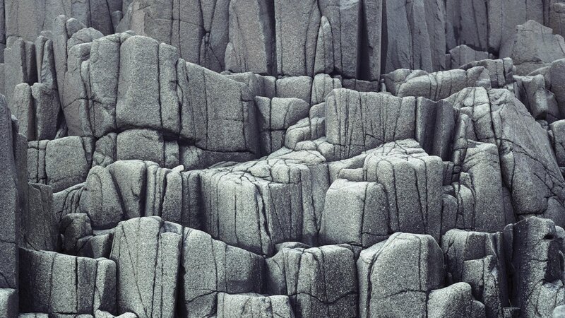 gray rock formations