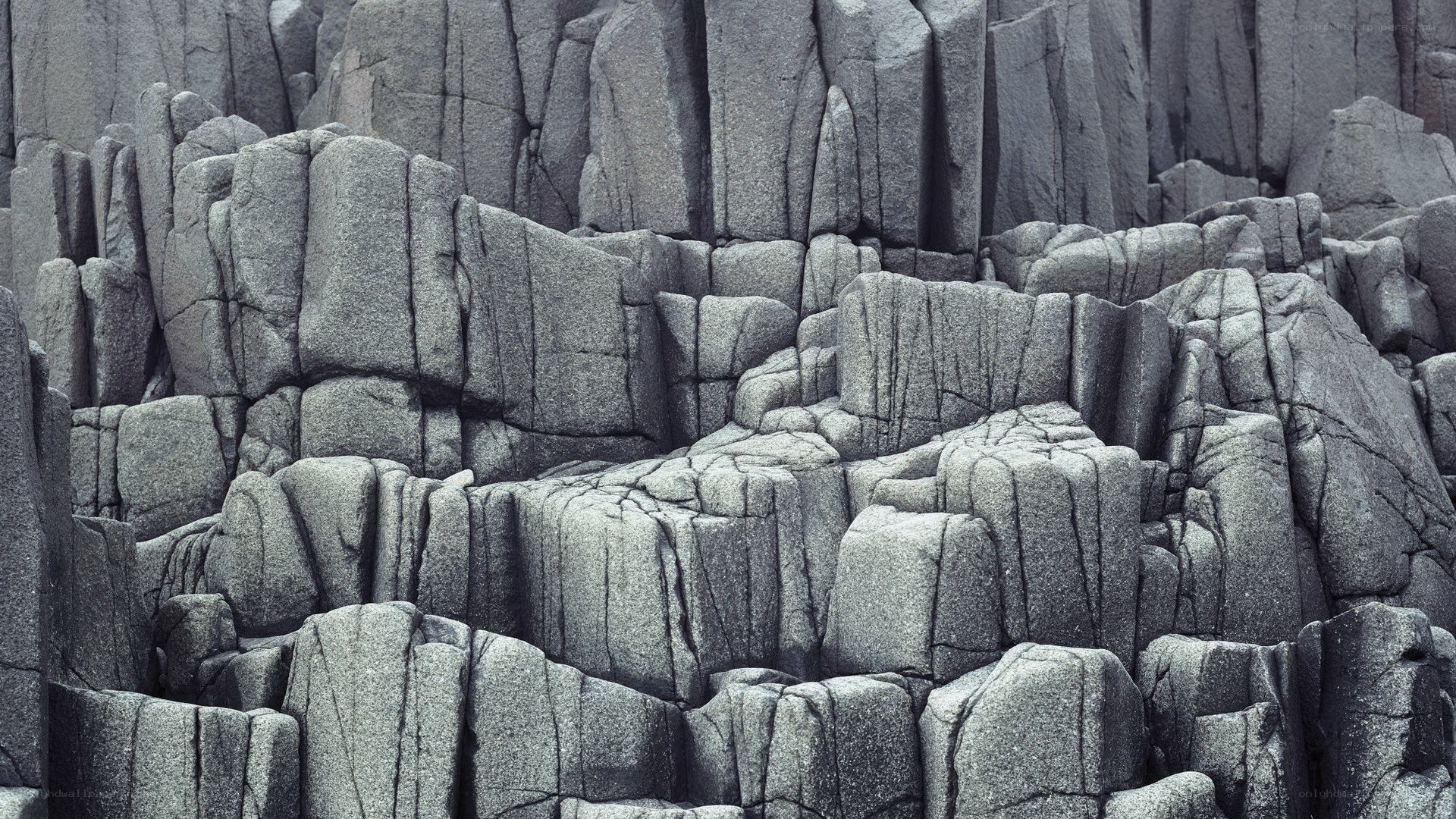 gray rock formations