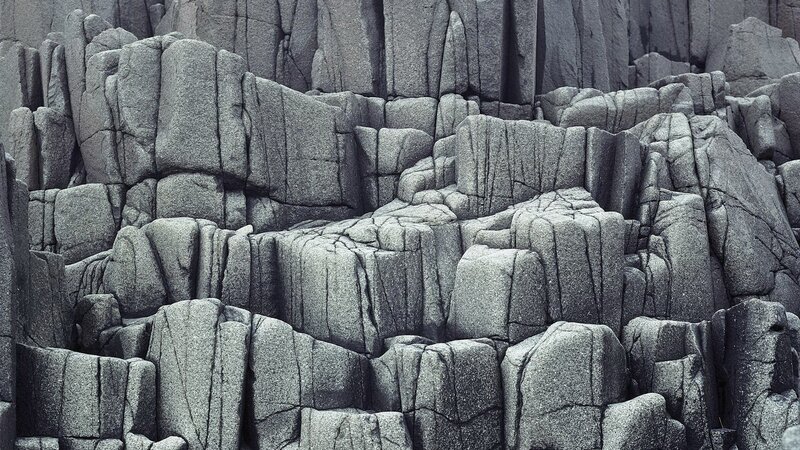 gray rock formations