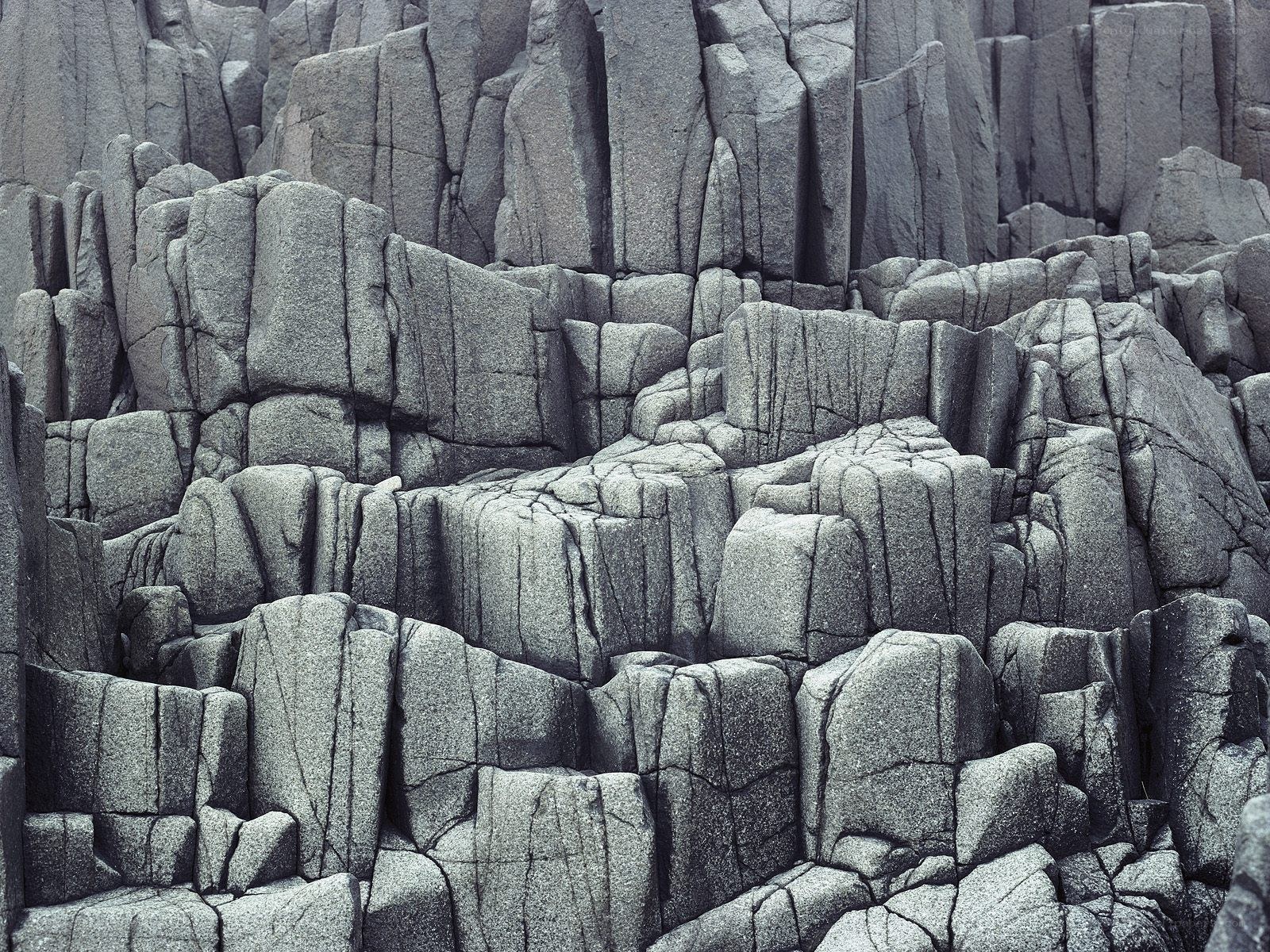 gray rock formations
