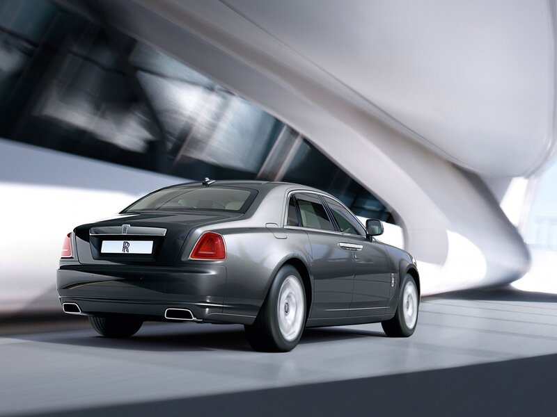 Gray Rolls-royce Sedan — Modern
