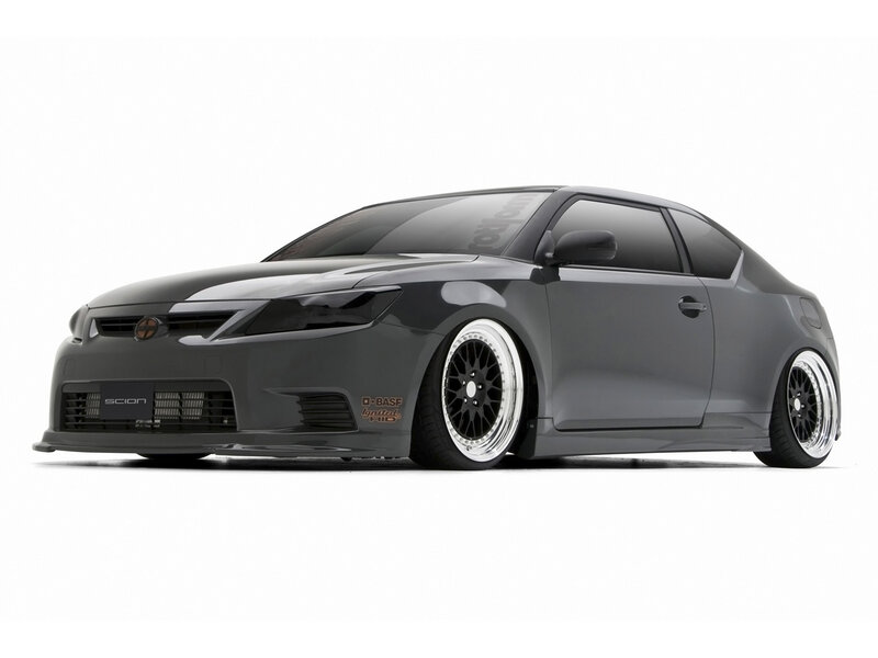 Gray Scion TC Coupe