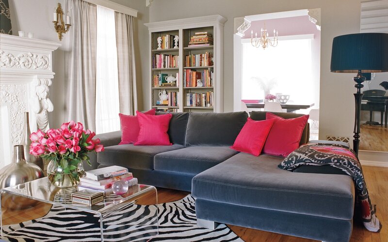 Gray Sectional Sofa