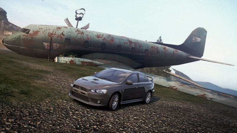 Gray Sedan Car — Desolate