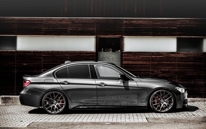 Gray Sedan Car — Dramatic, Photograph, Building, Tire