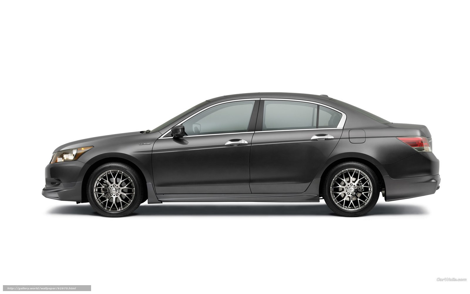 gray sedan car side view