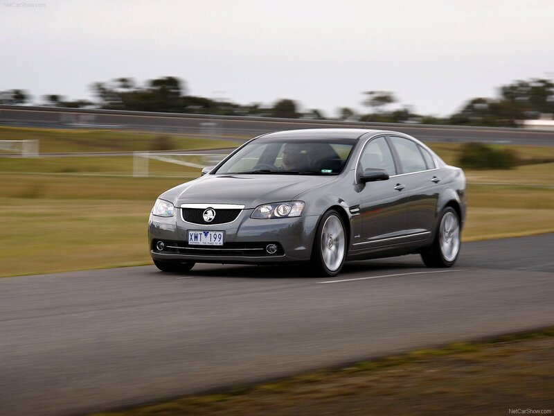 Gray Sedan on Track