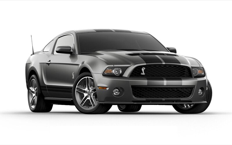 Gray Shelby GT500
