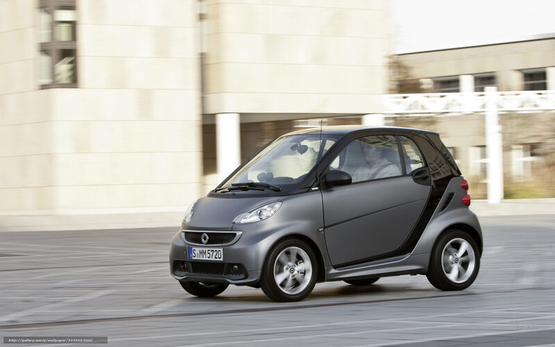 gray smart car in motion
