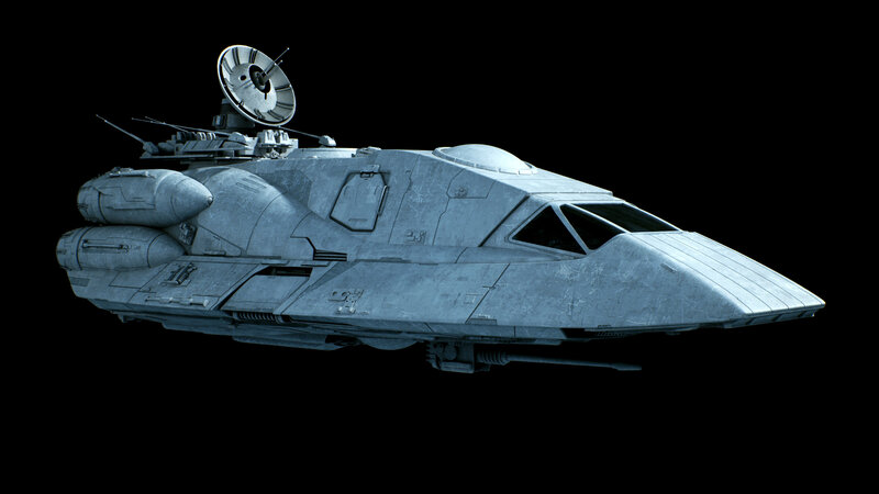 Gray Spaceship — Neutral
